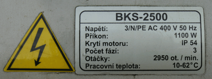 Proma - Szlifierka dwutarczowa BKS-2500 dane techniczne