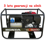 Agregat prądotwórczy jednofazowy Honda EC5000